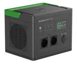 APC Stacja zasilania 730 738Wh, 2x Schuko - Akumulatory ogólnego zastosowania - miniaturka - grafika 1