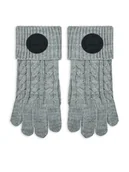 Rękawiczki - Guess Rękawiczki Damskie AW9960 WOL02 Szary - miniaturka - grafika 1