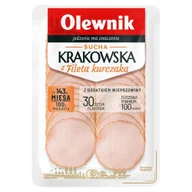 Kiełbasa i wędliny - Olewnik - Krakowska Kiełbasa Sucha z filetem z kurczaka - miniaturka - grafika 1