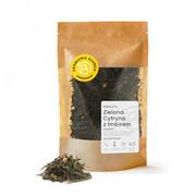 Herbata - Herbata zielona Cytryna z Imbirem 70g - miniaturka - grafika 1