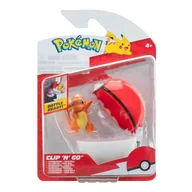 Figurki dla dzieci - PKW - Clip 'N' Go (Charmander #1 with Poké Ball) W18 - miniaturka - grafika 1