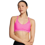 Bielizna sportowa damska - Biustonosz treningowy Under Armour UA Crossback Low Bra - czarny - UNDER ARMOUR - miniaturka - grafika 1