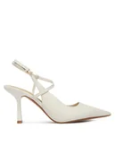 Czółenka - Aldo Szpilki Brunette 13965195 Biały - miniaturka - grafika 1