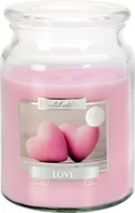 Świece - Bispol świeca zapachowa duża Love - miniaturka - grafika 1