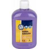 Przybory szkolne - Astra Farba szkolna 500ml Fioletowa - miniaturka - grafika 1