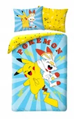 Pościel dla dzieci - Pościel bawełniana dziecięca 140x200 Pokemony - miniaturka - grafika 1