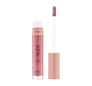 HEAN - Soft Nude - Matte Lip Gloss - Matowy błyszczyk do ust - 6 ml - 64 KISSY NUDE - Błyszczyki do ust - miniaturka - grafika 1