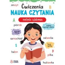 nauka czytania. metoda sylabowa. ćwiczenia - Lektury szkoła podstawowa - miniaturka - grafika 1