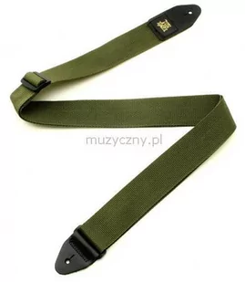 Ernie Ball 2" PolyPro Guitar Strap Olive 4048 - Inne akcesoria gitarowe - miniaturka - grafika 1