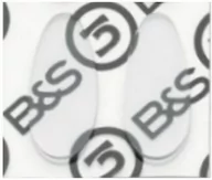 Akcesoria do okularów - B&S Naklejki Silikonowe 15mm 2szt - miniaturka - grafika 1