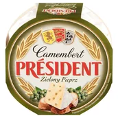 Sery - President - Camembert zielony pieprz - miniaturka - grafika 1