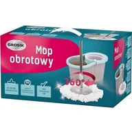 Miotły, szufle, mopy - Grosik mop płaski obrotowy 360* - miniaturka - grafika 1