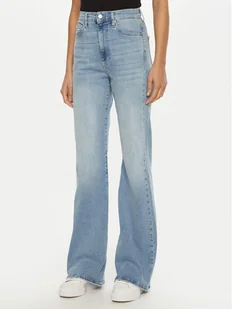 Tommy Jeans Jeansy Sylvia DW0DW19568 Niebieski Flare Fit - Spodnie damskie - miniaturka - grafika 1