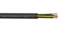 Przewody elektryczne - Przewód sterowniczy BiT 500 BLACK FR 300/500V 5x1,0 SB1867 /bębnowy/ - miniaturka - grafika 1