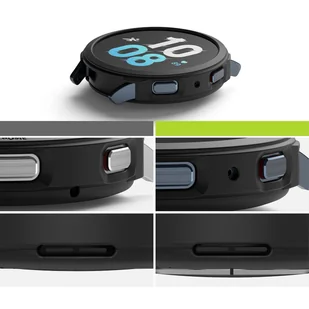 Ringke Air Sports żelowy pokrowiec etui do Samsung Galaxy Watch 5 40mm czarny (ASG650147RS) - Akcesoria do smartwatchy - miniaturka - grafika 6