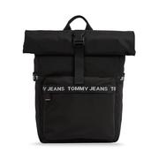 Torby męskie - Plecak Tommy Jeans Essential Rolltop AM0AM11515 Black BDS - miniaturka - grafika 1