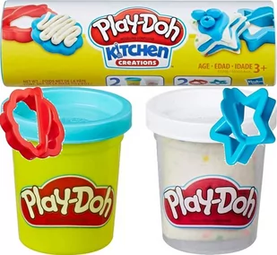 PLAYDOH CIASTOLINA TUBY Z FOREMKAMI KUCHNIA HASBRO - Masy plastyczne - miniaturka - grafika 1
