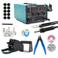 Lutownice - Stacja 3W1 Yihua 968Da++ Odsysacz Dymu Cyna Pasta - miniaturka - grafika 1