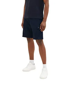 TOM TAILOR Męskie Szorty bermudy 1035040, 10668 - Sky Captain Blue, 42 - Spodenki damskie - miniaturka - grafika 1