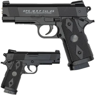 Pistolet metalowy na kulki 6mm COLT ASG imitacja broni MPK-C9 - Zabawki militarne - miniaturka - grafika 1