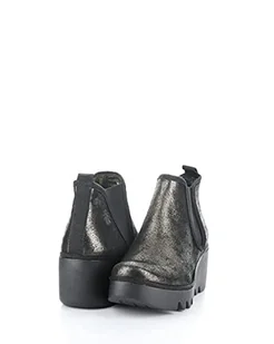 Fly London Damskie botki BYNE349FLY Chelsea, grafitowe, 5 UK - Botki damskie - miniaturka - grafika 1