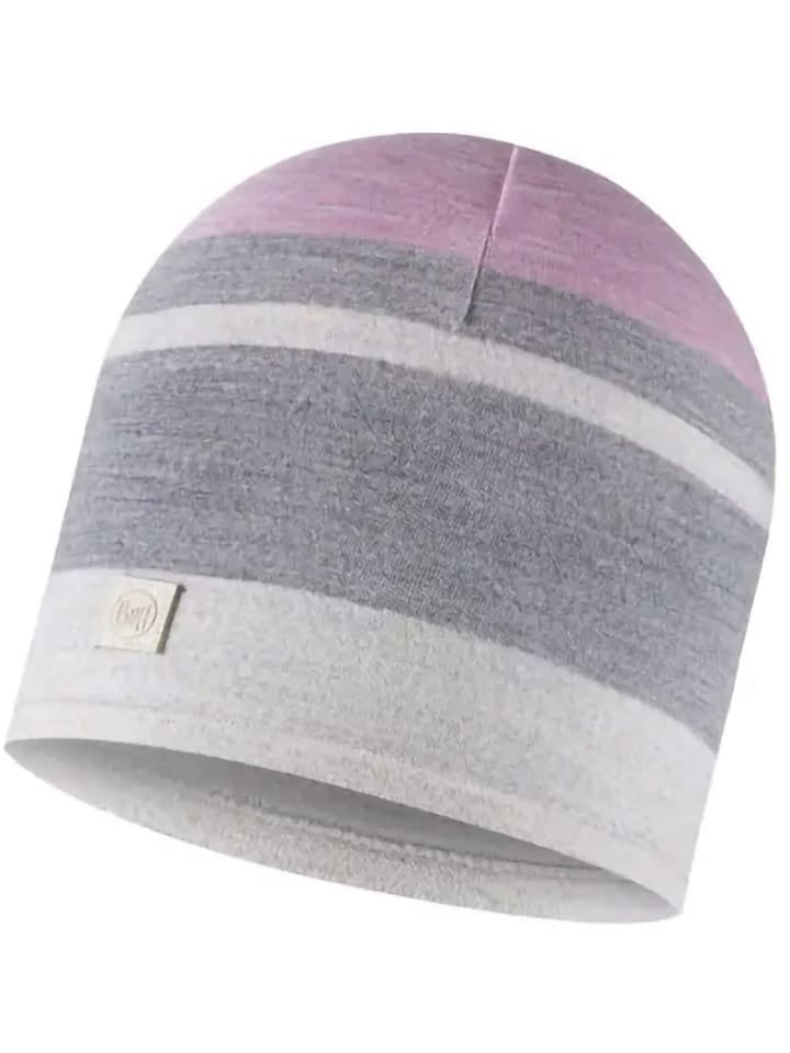 Buff Czapka w kolorze szarym