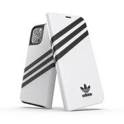 Etui i futerały do telefonów - Adidas OR Booklet Case PU iPhone 12 Pro biało czarny/white black - miniaturka - grafika 1