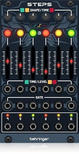 Behringer STEPS - Wieloźródłowy moduł modulacyjny oraz sekwencer w formacie eurorack.