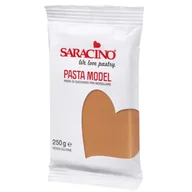 Dodatki do ciast w proszku - Saracino Masa cukrowa Pasta Model Light Brow 250 g - miniaturka - grafika 1