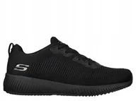 Buty sportowe męskie - Buty Męskie Skechers 232290BBK Squad 42,5 - miniaturka - grafika 1
