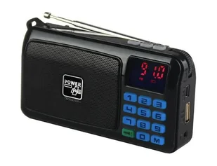POWERplus Crow - solarne radio i odtwarzacz mp3 - Radia - miniaturka - grafika 1