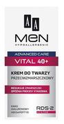 Kosmetyki do pielęgnacji twarzy męskie - Oceanic AA Men Adventure Care Vital 40+ krem do twarzy przeciwzmarszczkowy 50 ml - miniaturka - grafika 1