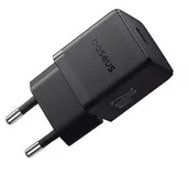 Ładowarki do telefonów - Ładowarka sieciowa Baseus Palm 20W USB-C czarna - miniaturka - grafika 1