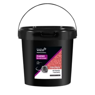 Ziarno na myszy i szczury 3 kg VACO PROFESSIONAL - Preparaty na chwasty i szkodniki - miniaturka - grafika 1