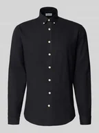 Koszule męskie - Koszula casualowa z kołnierzykiem typu button down - miniaturka - grafika 1