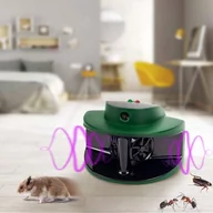 Zwalczanie i odstraszanie szkodników - Odstraszacz Gryzoni Kun Myszy Szczurów Podwójny Ultradźwięki Zmienne I Stałe - miniaturka - grafika 1