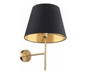 Lampy ścienne - Kinkiet ELENA 1xE27/20W/230V czarny - miniaturka - grafika 1