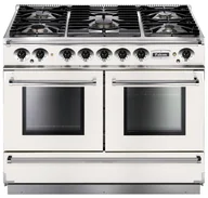 Kuchenki gazowo-elektryczne - Kuchnia gazowo-elektryczna FALCON Continental 110 Biały szczotkowany nikiel - miniaturka - grafika 1