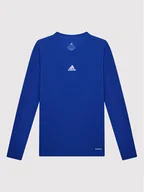 Koszulki sportowe męskie - Adidas Koszulka techniczna Team Base GK9087 Granatowy Slim Fit - miniaturka - grafika 1