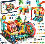 Klocki - Klocki konstrukcyjne zestaw dÅ¼ungla wielokolorowy 330 elementÃ³w - miniaturka - grafika 1