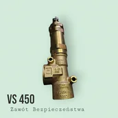 Akcesoria do myjek - Zawór bezpieczeństwa PA VS450 200bar 450l/min - miniaturka - grafika 1