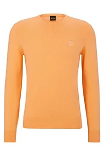 BOSS Kanovano bluza męska z dzianiny, Light/Pastel Orange833, XL - Bluzy męskie - miniaturka - grafika 1