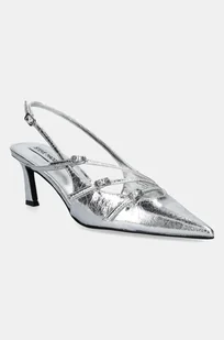 Steve Madden szpilki Liana kolor srebrny SM11003386 - Czółenka - miniaturka - grafika 1