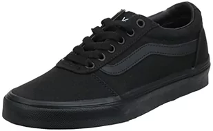 Vans Damskie sneakersy Wm Ward, Płótno czarne czarne, 34.5 EU - Sneakersy damskie - miniaturka - grafika 1