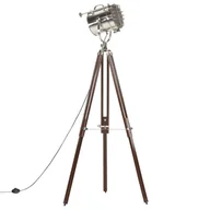 Lampy stojące - Vida Lampa podłogowa na trójnogu lite drewno mango 180 cm V-286203 - miniaturka - grafika 1