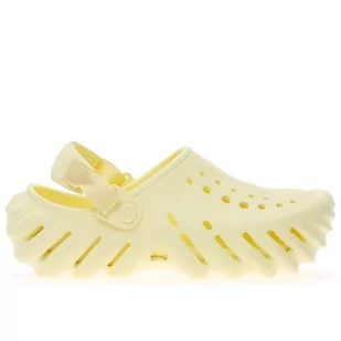 Klapki Crocs Echo Clog 208190-76O - beżowe - Klapki i japonki damskie - miniaturka - grafika 1