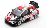 Samochody i pojazdy dla dzieci - Spark Model Toyota Yaris Wrc #33 Evans  Martin Rall 1:43 S6589 - miniaturka - grafika 1