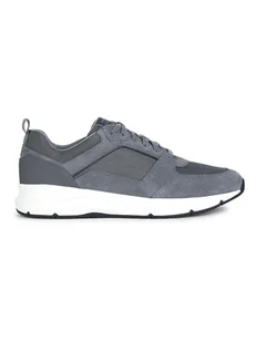 Geox Sneakersy "Radente" w kolorze szarym - Trampki męskie - miniaturka - grafika 1