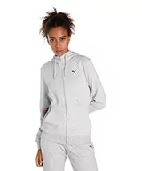 Bluzy damskie - PUMA Damska bluza z kapturem Ess Small Logo na zamek błyskawiczny Tr Sweat - miniaturka - grafika 1