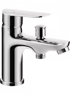 LAVEO BLP 01JD APPIA Bateria wannowa stojąca jednootworowa bez zestawu natryskowego Jednouchwytowa Sposób montażu: stojący Głowica: 35 mm Wykończenie: chrom - Baterie wannowe i prysznicowe - miniaturka - grafika 1